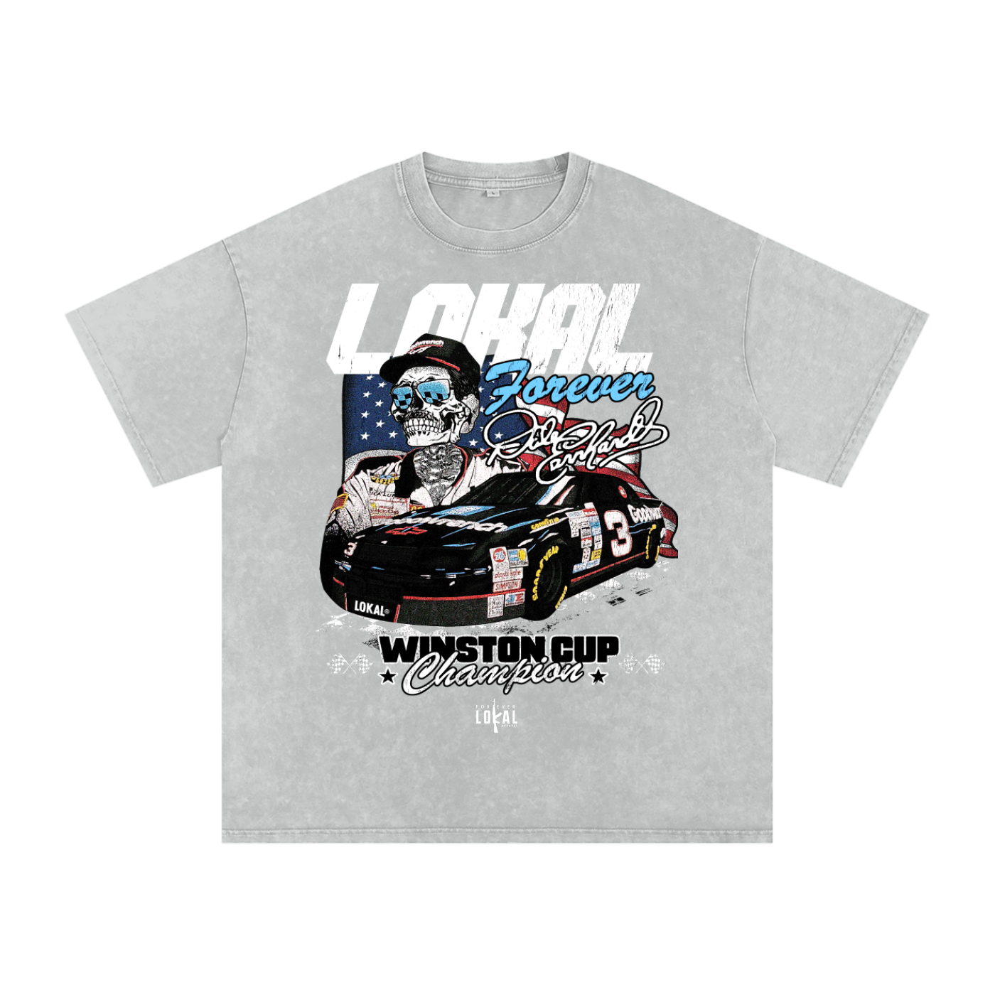 FOREVER "3" SNOW WASH UNISEX T-SHIRT