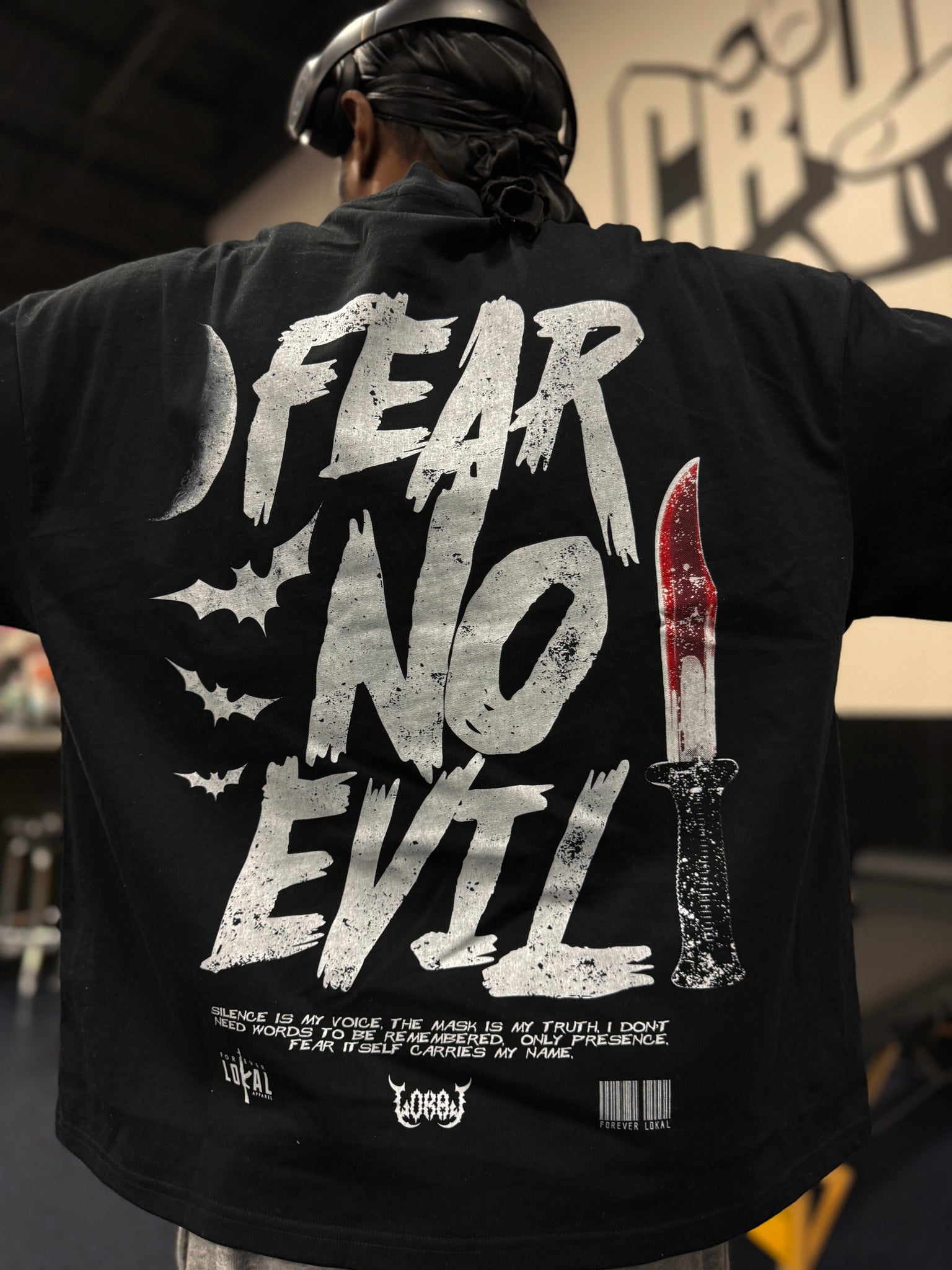Fear No Evil "The Ghost Knife" - (Boxy) Tee