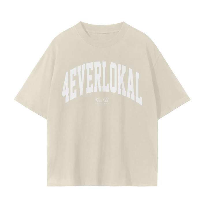 4EVERLOKAL SPORT LOGO Unisex Regular Fit T-Shirt