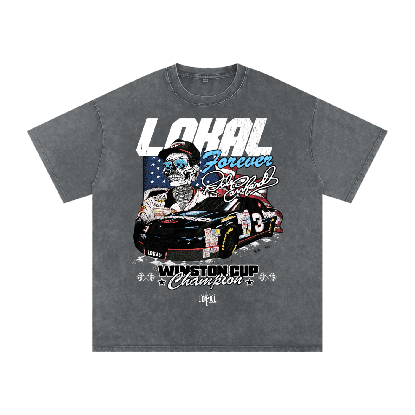 FOREVER "3" SNOW WASH UNISEX T-SHIRT