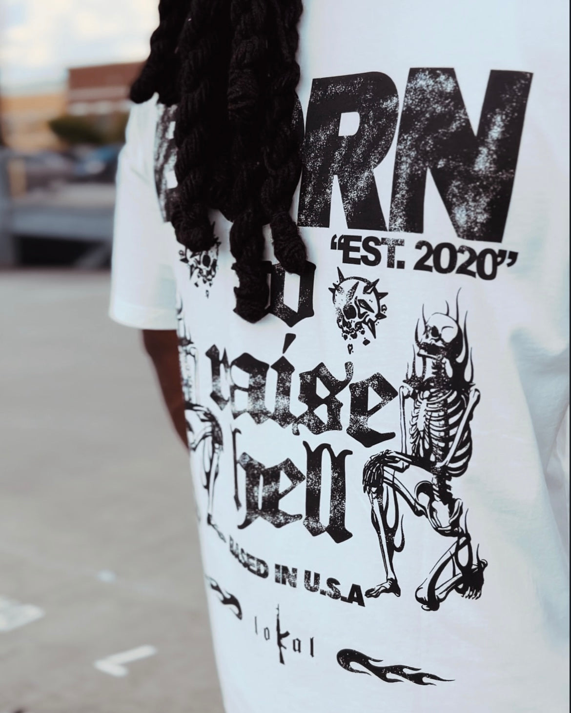 "Hell Raiser" - Vintage Skull T-Shirt