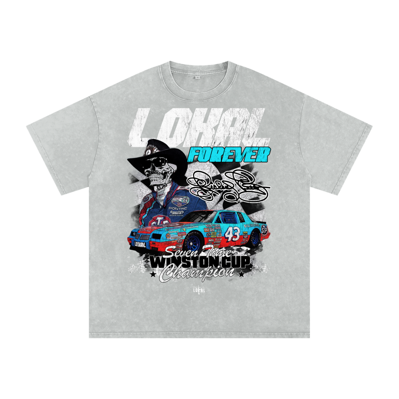 "THE KING 43" SNOW WASH T-Shirt