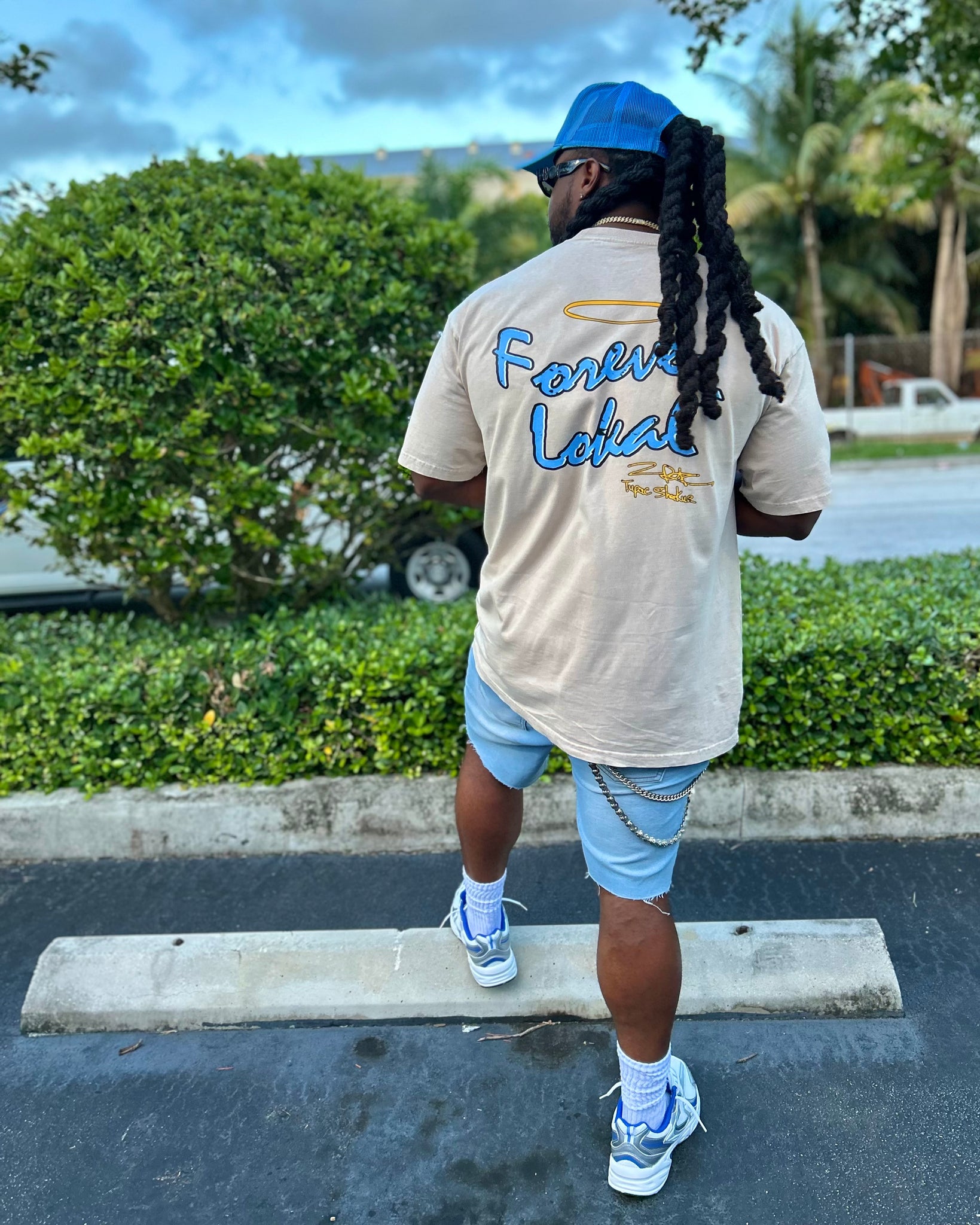 Forever Makaveli - Unisex Oversized Snow Wash T-Shirt