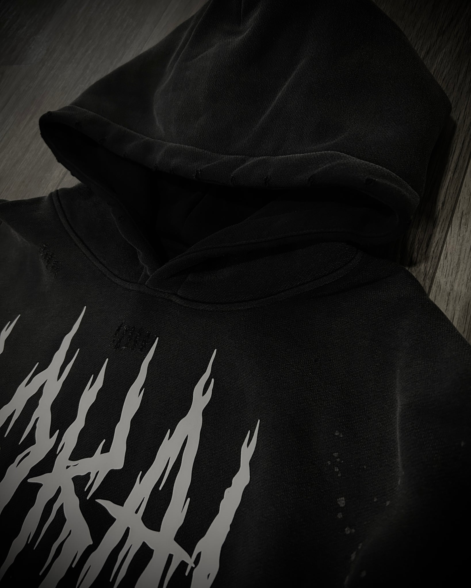 Forever "SILENT GAS" Vintage Wash Hoodie