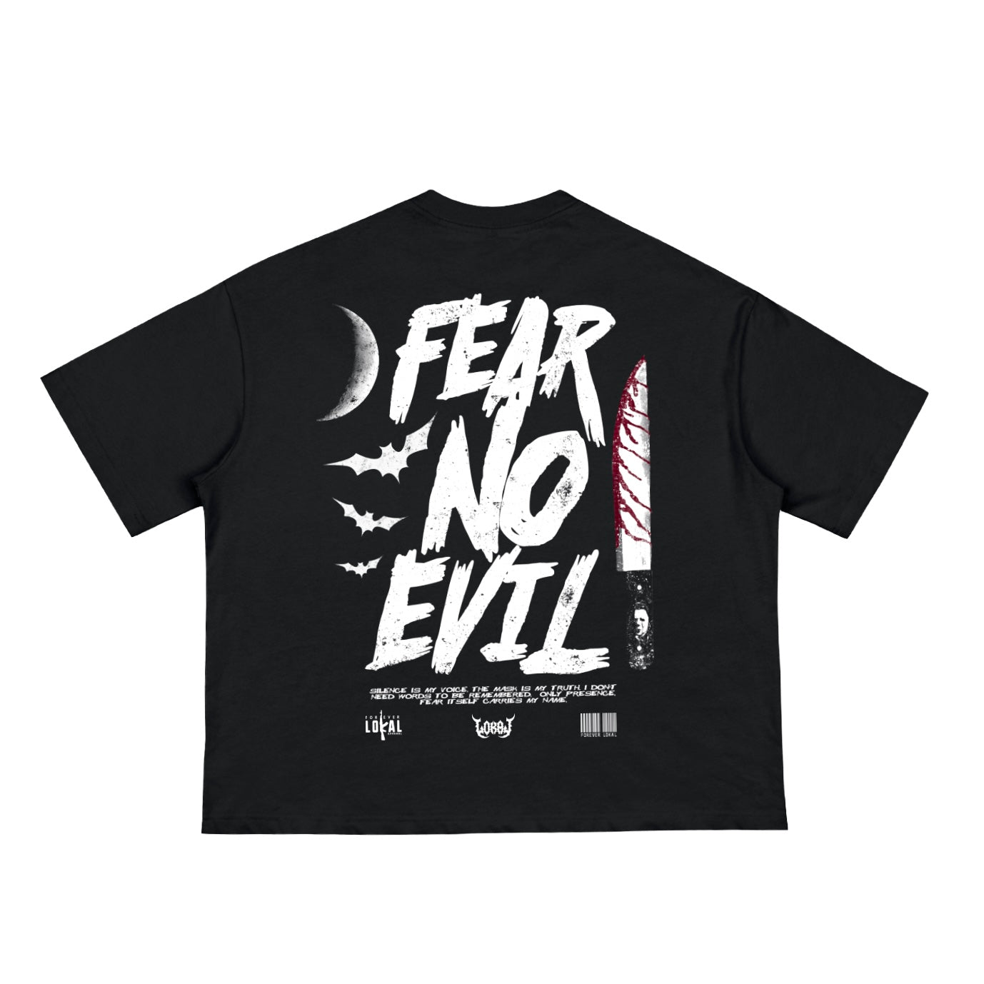 Fear No Evil "The Butcher Knife" - (Boxy) Tee