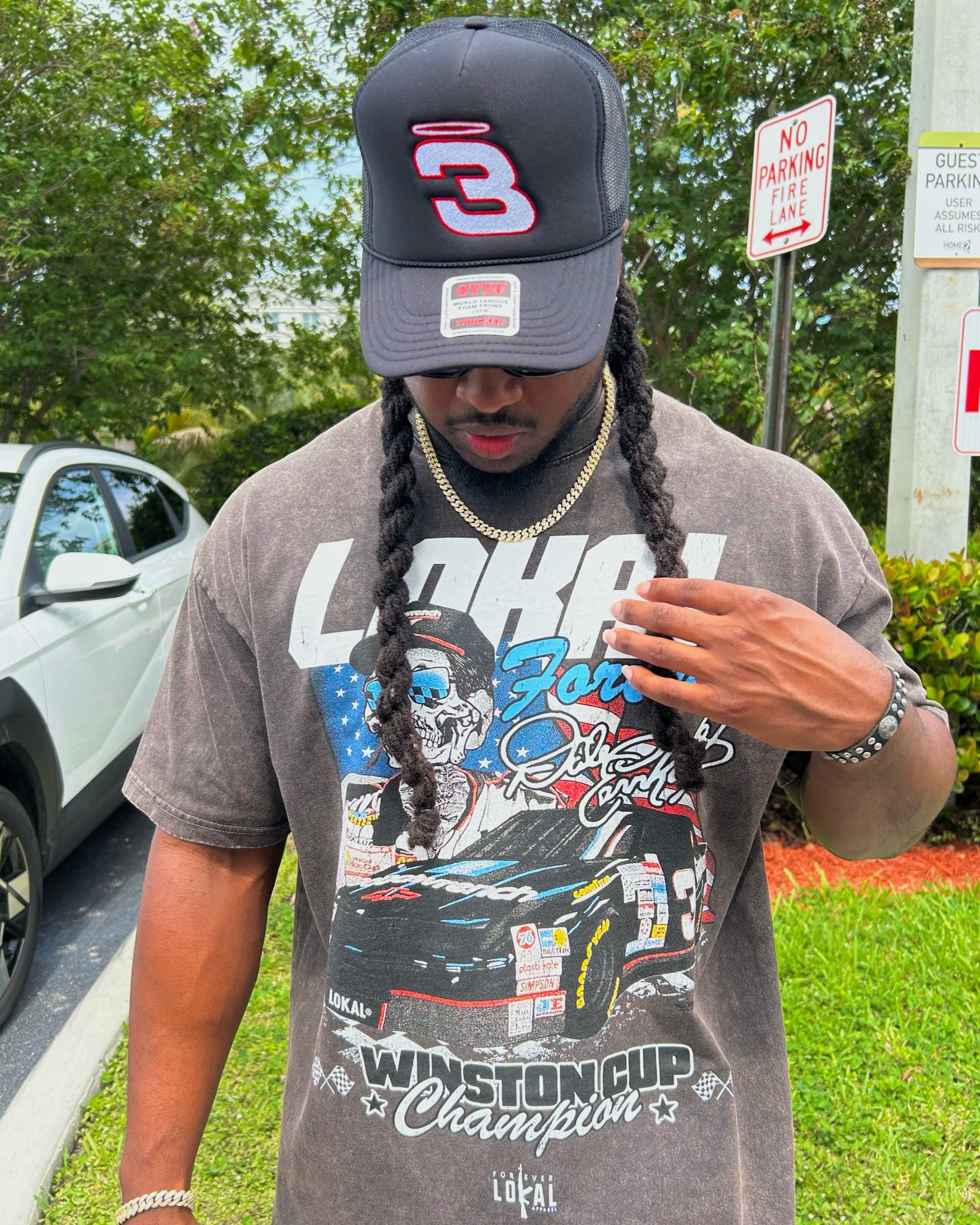 FOREVER "3" SNOW WASH UNISEX T-SHIRT