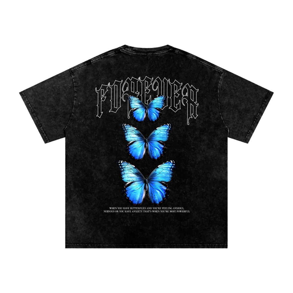 "Butterflies In Formation" Vintage Washed T-Shirt