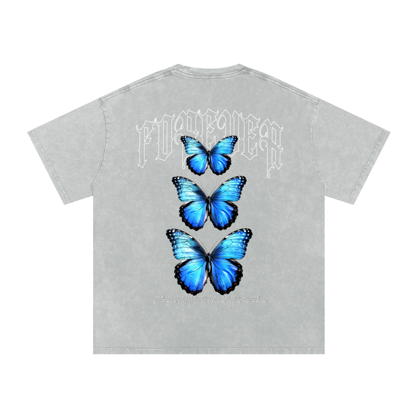 "Butterflies In Formation" Vintage Washed T-Shirt