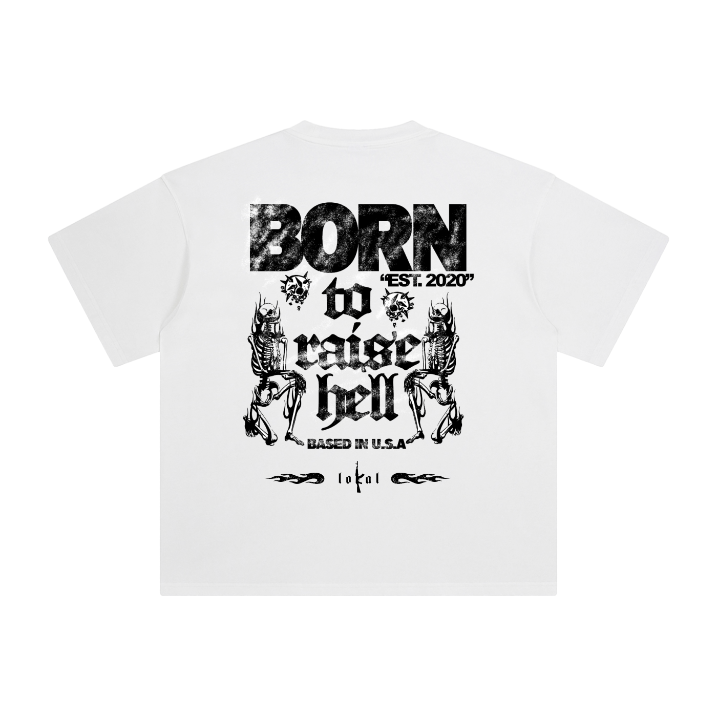 "Hell Raiser" - Vintage Skull T-Shirt