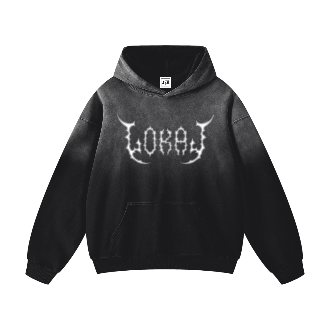 Forever "See No Evil" - Heavyweight Sunfade Oversized Hoodie