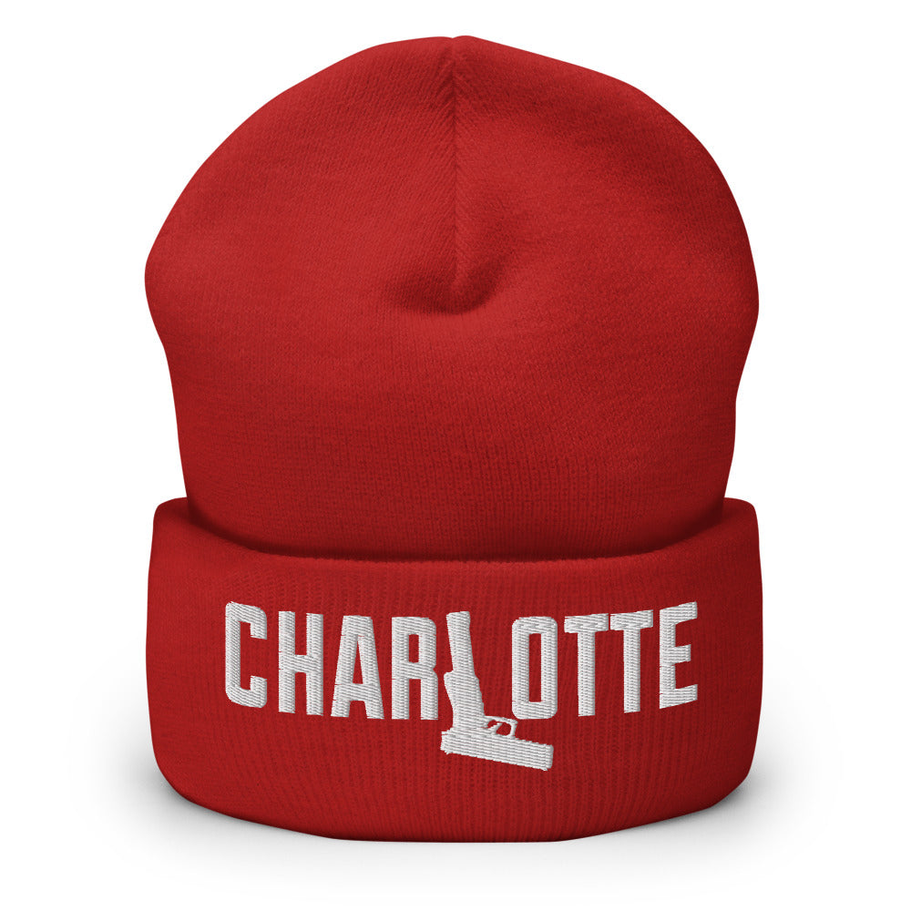 Charlotte Logo Cuffed Beanie