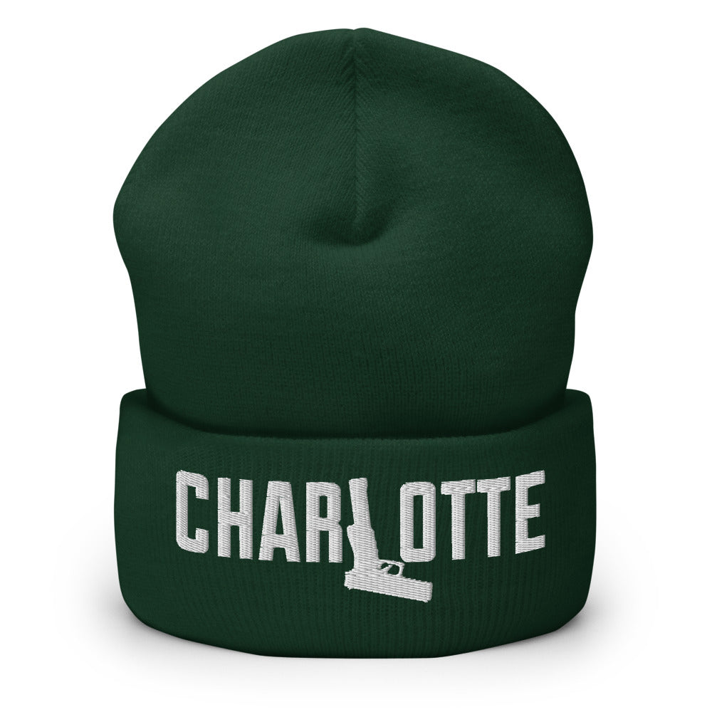 Charlotte Logo Cuffed Beanie